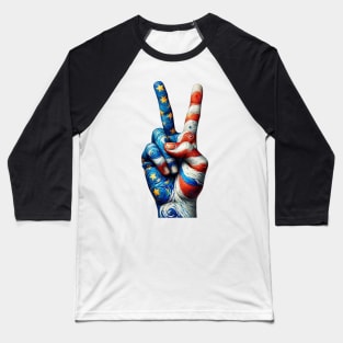 Peace Sign Shirt, Van Gogh Hippie Shirt, Vote Tshirt, Hippe Clothes, Peace Shirt, Peace Love Shirt, Gift for Hippie, Groovy Boomer Tee Baseball T-Shirt